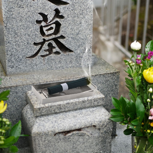 【墓石関連商品】線香皿