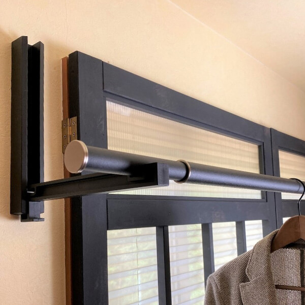 石膏ボード壁用 室内物干しnarrow style