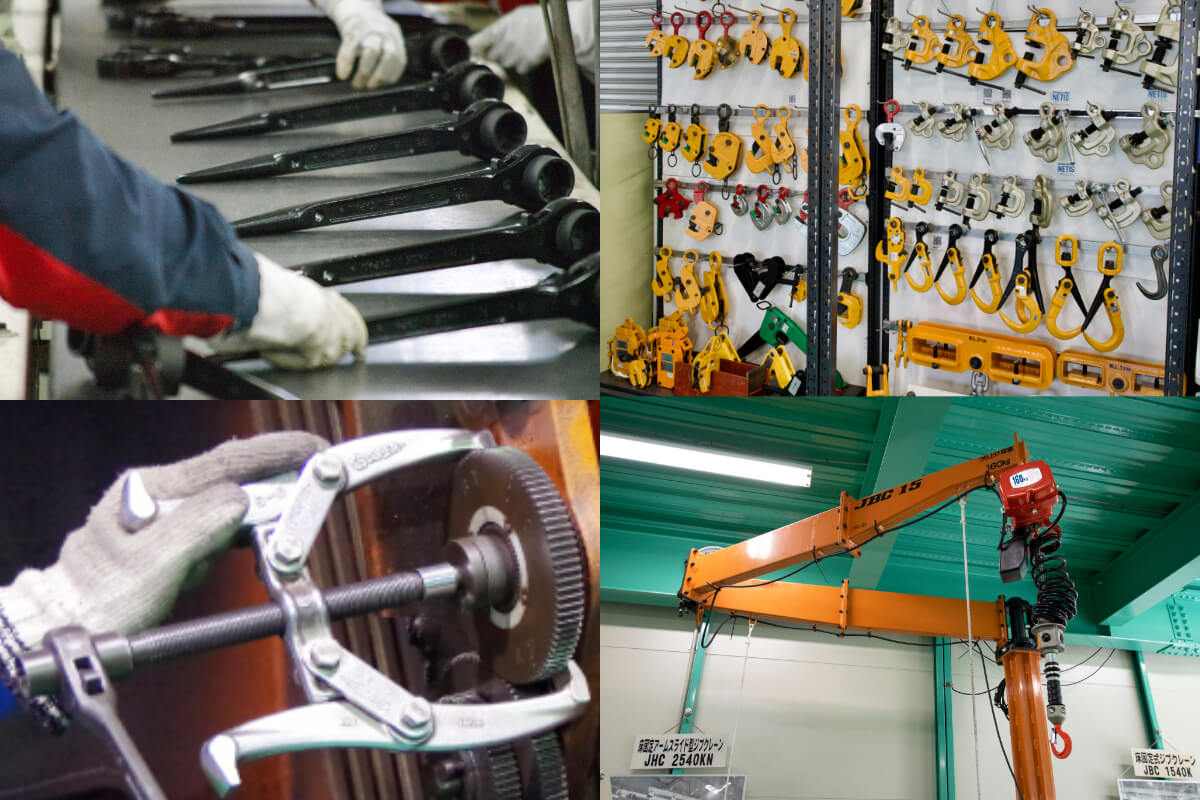 多くの現場に応える開発体制