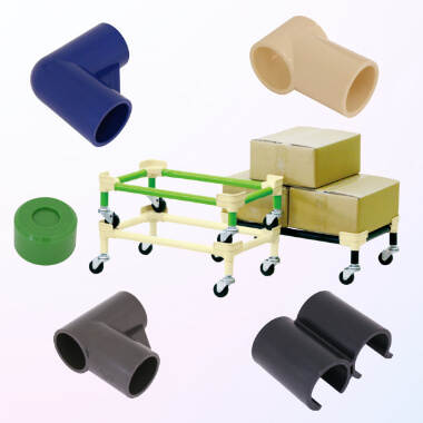 軽量仕様のプラスティックジョイント