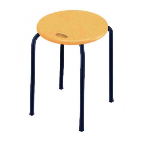 ミーティングチェアー W320xD320xH450 HS-2T 1台