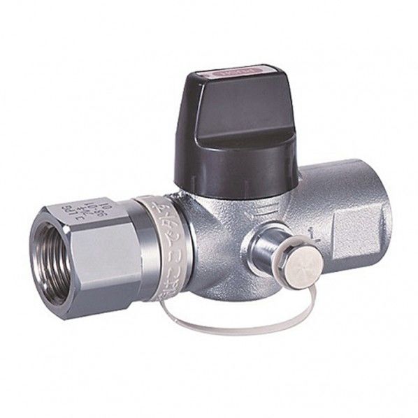 検査孔付UIねじガス栓