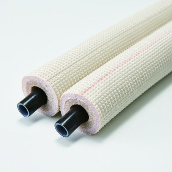 エコユニーク 10mm保温材付ペアパイプ BREUJ1010-10M