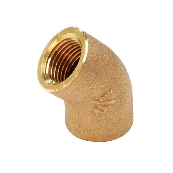 砲金45°エルボ BC45L13 1個