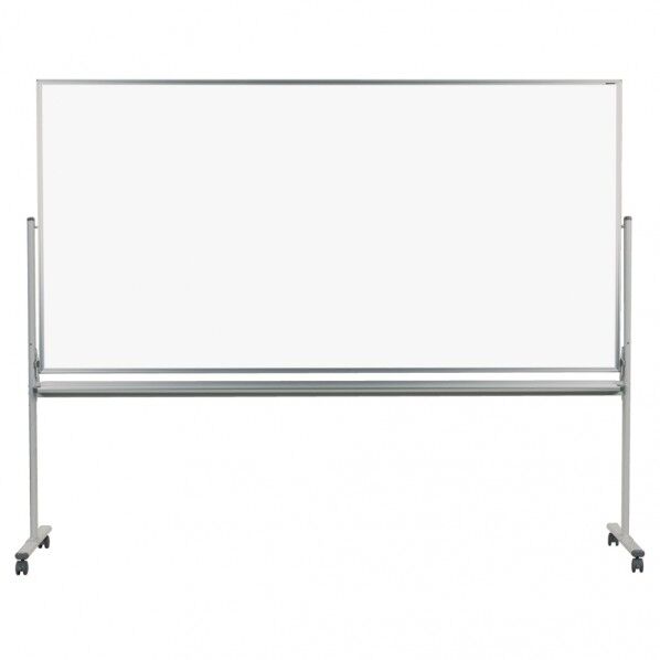 ホワイトボード MAJIシリーズ (両面脚付) 無地/無地 外形寸法W×D×H(mm):2526×610×1990 MH48TDN 1個