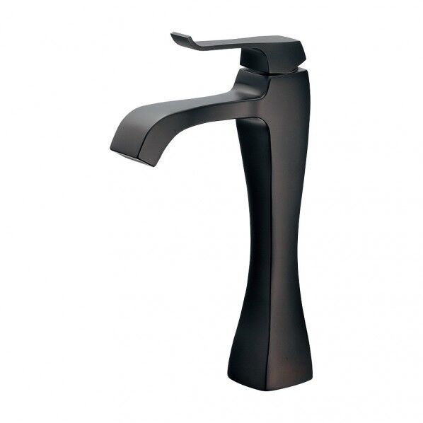 シングルレバー混合栓 マットブラック ミドル 183-163-D 1個