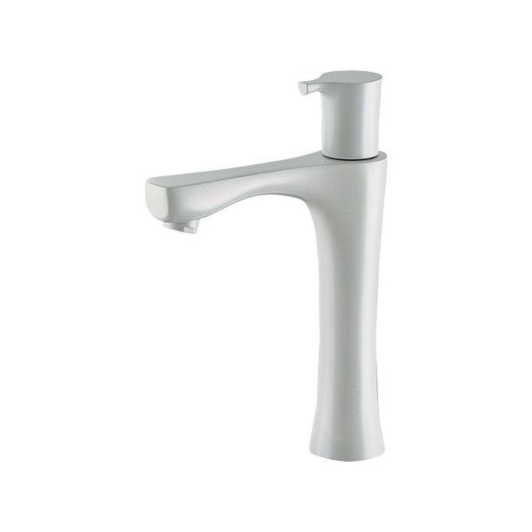 立水栓 コットンホワイト ミドル 716-851-W 1個