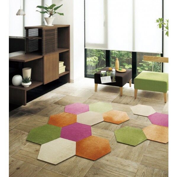 スミノエ R-5001 ホームタイルカーペット ロッカク ｜短納期 - 通販