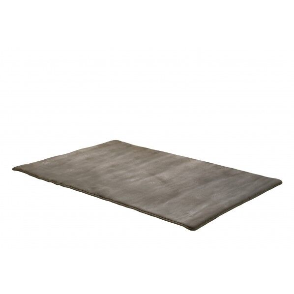 低反発高反発フランネルラグ グレージュ 幅190×長さ190cm LM-101 1本