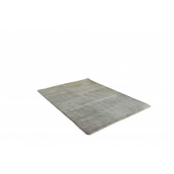 低反発高反発フランネルラグ ストーングレー 幅190×長さ190cm LM-101 1本