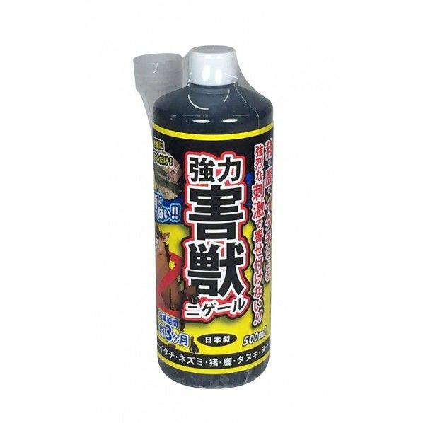 害獣忌避剤 強力害獣ニゲール 500ML 1本