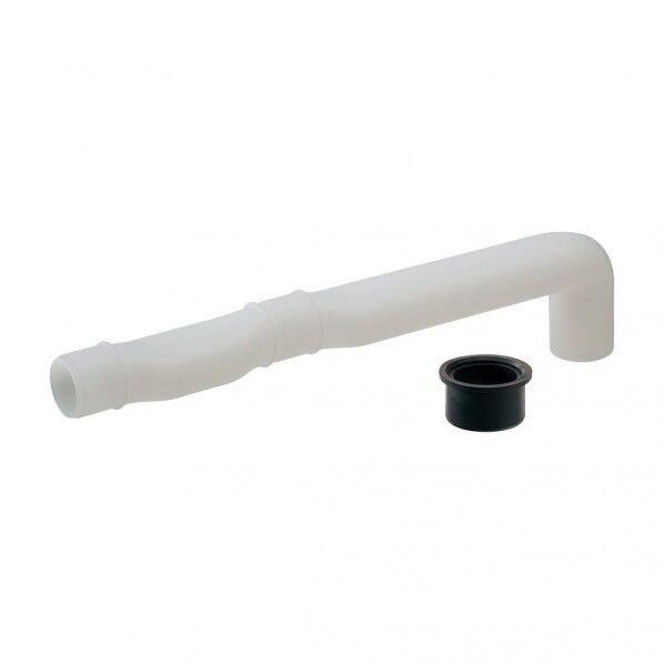 これカモ 洗濯機真下排水用パイプセット 簡単取付 (排水継手 排水ホース L型パイプ)