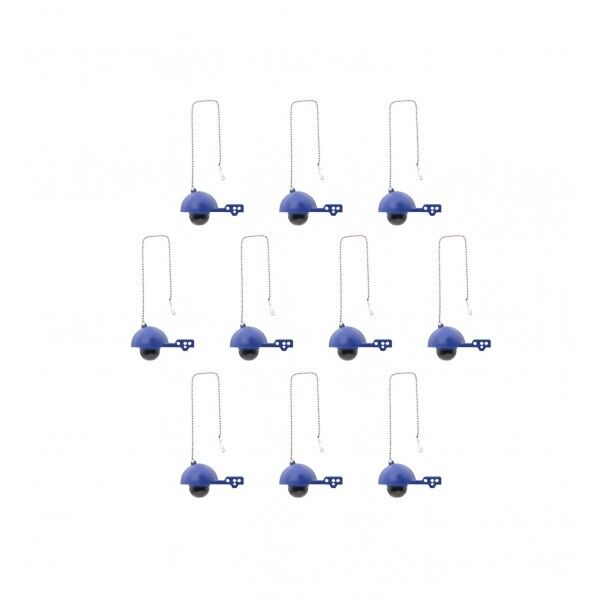 カクダイ ガオナ ロータンクゴムフロート (トイレ修理 ほとんどのメーカー取付可能) 呼32・38・51兼用 青 GA-NG018 10個...