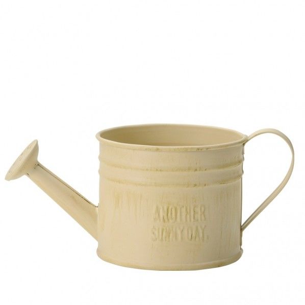 パステルジョーロ缶 アイボリー 幅165×奥85×高さ70mm 4144-AI 1個