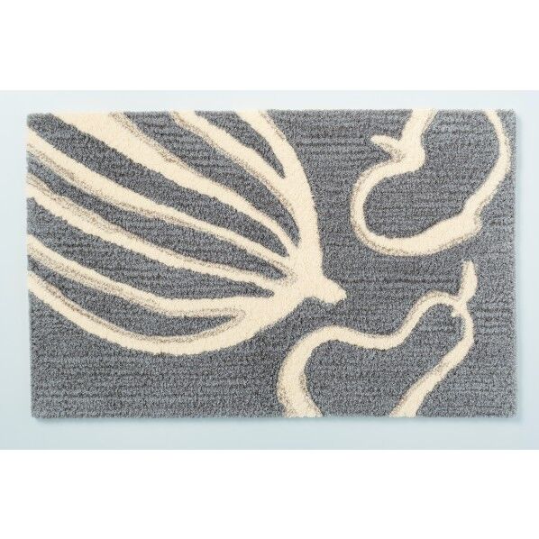 玄関マット ランドオブハピネス ベージュ 幅50×長さ80cm 143-00133 1本