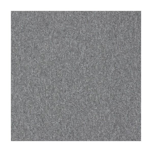 スミノエ タイルカーペット 50×50cm シルバー MJ-1000 20枚...