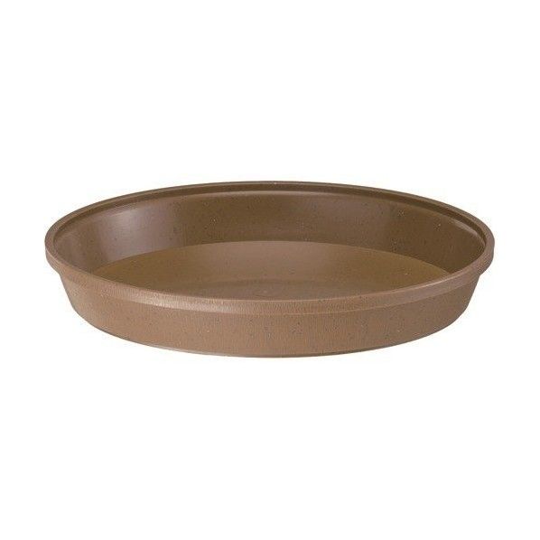 シャビープレート 5号 ブラウン 130×130×23(mm) 1個