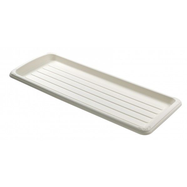 アップルウェアー クイーンプレート 700型 695×285×40mm ホワイト 1点...