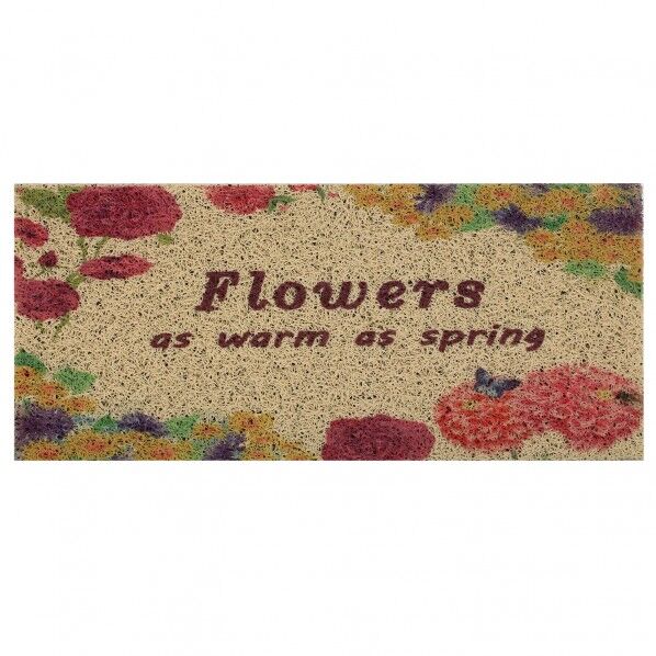 エントランスマット フラワーズフレーム