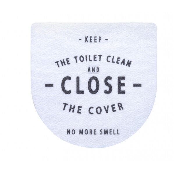 トイレのフタに貼る消臭シート ホワイト 28×28cm MA-2301 1個