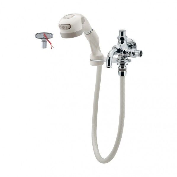 共用ペット用双口水栓