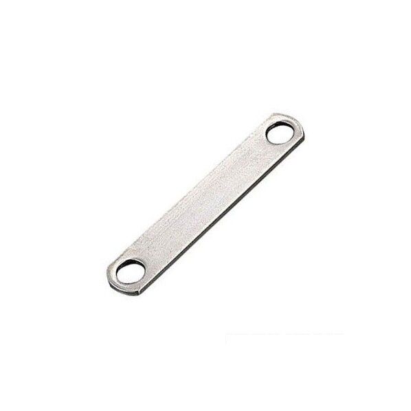 専用座金(穴ピッチ100ミリ用)長さ100・板厚2(AK23059) AK23059 1個