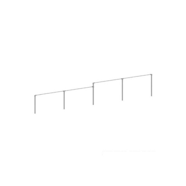 4連2段平行低鉄棒(Hシリーズ) AK23505 1個