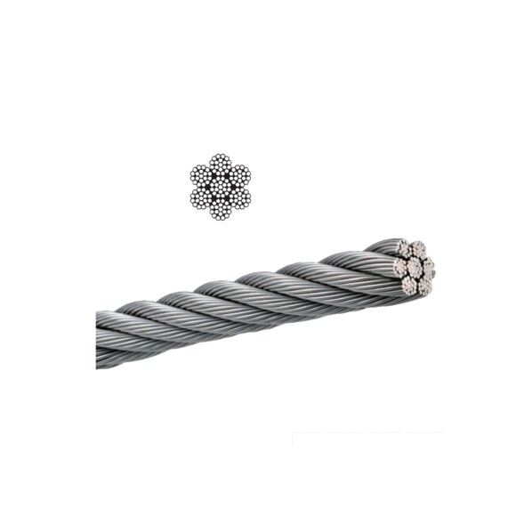 ステンレスワイヤーSUS304 7×19(20m)