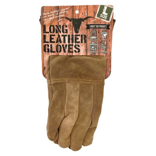 ロング革手 ブラウン M 46-I 1双