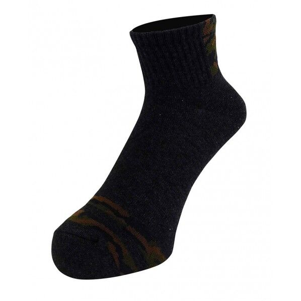 Ag+ 迷彩柄アンクレットソックス 消臭 先丸 ショート丈