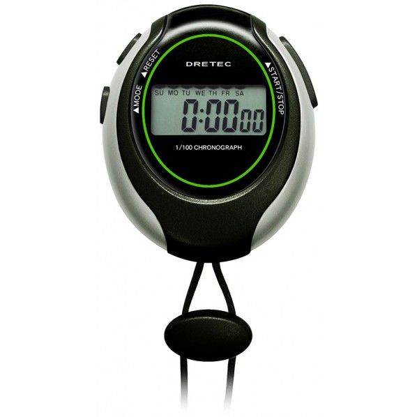 スポーツタイマー(ストップウォッチ ) ブラック SW-109BK 1個