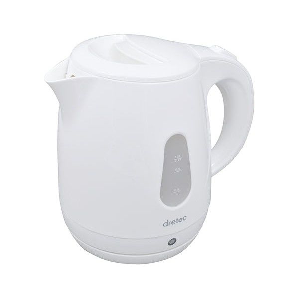 電気ケトル ティッピー ホワイト PO-129WT 1個