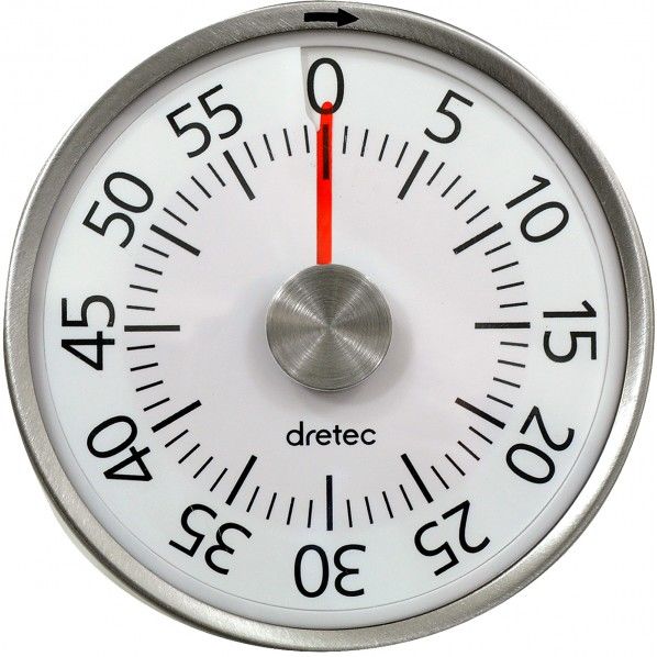 ダイヤルタイマー ホワイト 80×33mm T-315WT 1個