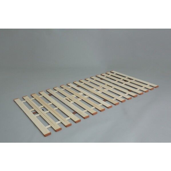 薄型軽量桐すのこベッド4つ折れ式 シングル LYF-210 1台