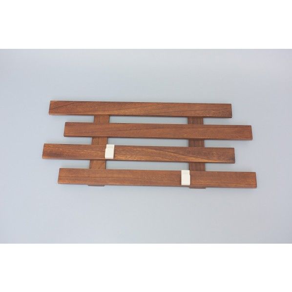 Kake 壁に付けられるすのこ ダークブラウン KBS-6629DB 1個