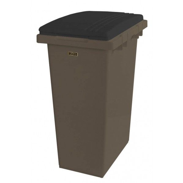 イーラボホーム つなげて分別用ペール45L ダークブラウン 31cm×45cm×60cm 1個