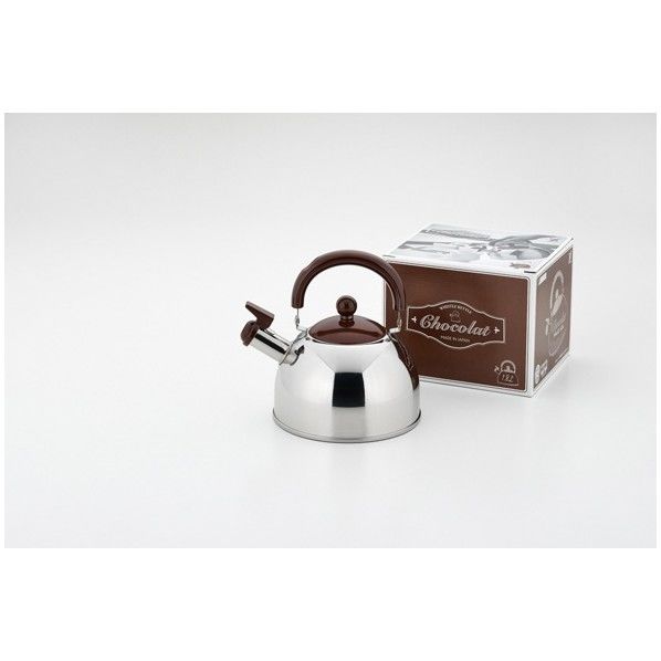 ショコラ 笛吹きケトル 1.8L ブラウン 21.5×17.5×20cm SJ2433 1個