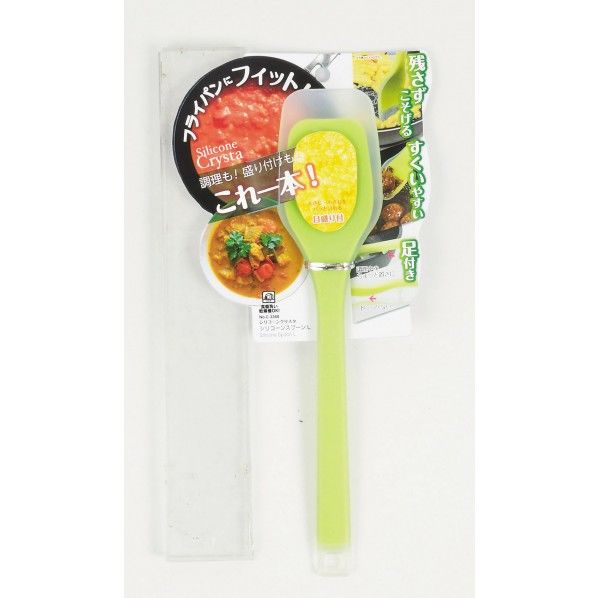 シリコーンクリスタ シリコーンスプーン L 27×6×2.5cm C-3368 1個