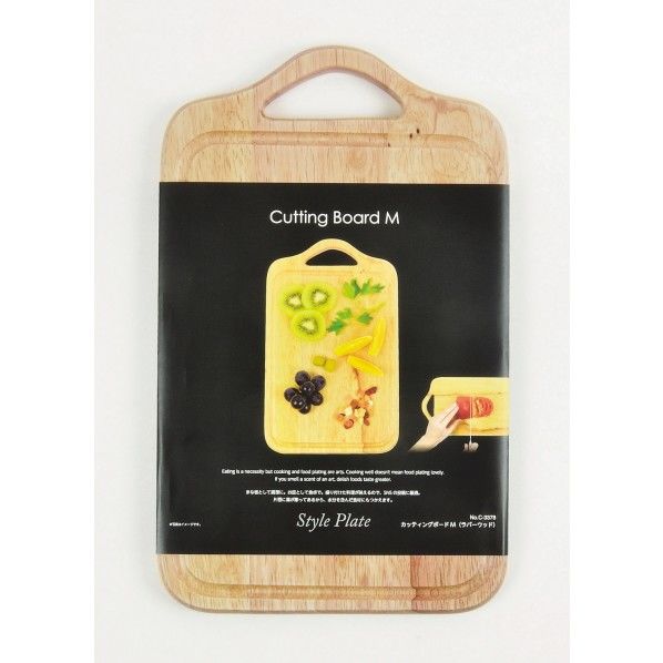 スタイルプレート カッティングボード 34×21×1.5cm C-3378 1個