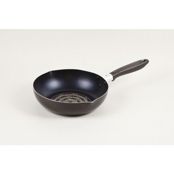 サーパス ブルーダイヤモンドコート IH対応ディープパン 24cm ブラウン 42×25.5×11cm ND-4193 1個