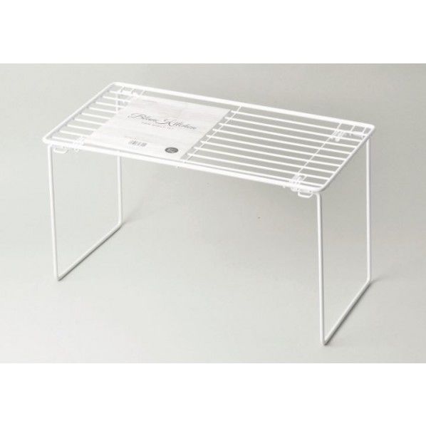 ブランキッチン 積み重ね棚Lサイズ 足折れタイプ 40.5×22.5×23.5cm HB-3601 1個