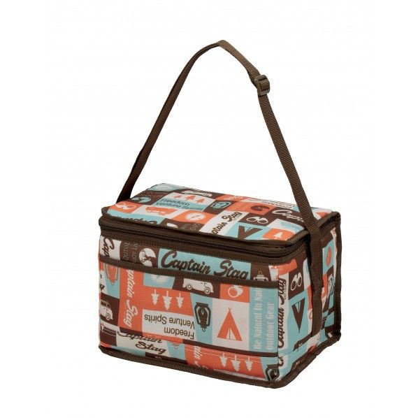 キャプテンスタッグ レジャーロード クーラーバッグ 6L 280×180×185mm UE-570 1個