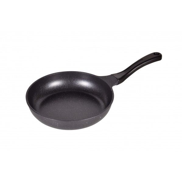 軽いね ストロングマーブル ガス火専用フライパン 24cm 455×250×80mm HB-1224 1個