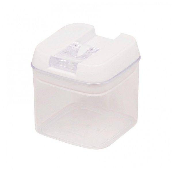 レバーDE簡単ロックシステムコンテナ 0.5L 100×100×105mm HB-1383 1個