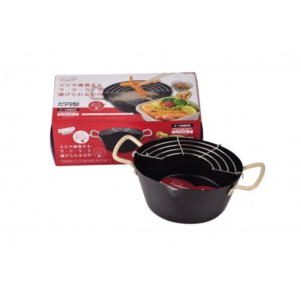 オベ・フラ お弁当用 鉄製両手フライ鍋