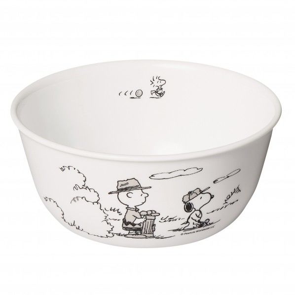 コレール スヌーピーモノトーン 多様ボウル 大 J428-SPMT 160×75mm CP-9400 1個