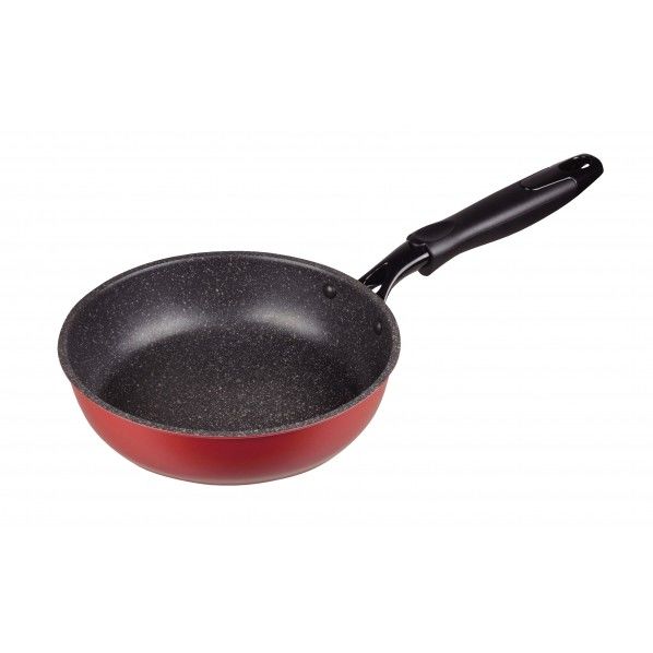 トップマーブル テフロンプラチナ加工フライパン 20cm 21.5×40×9.5cm H-8086 1個