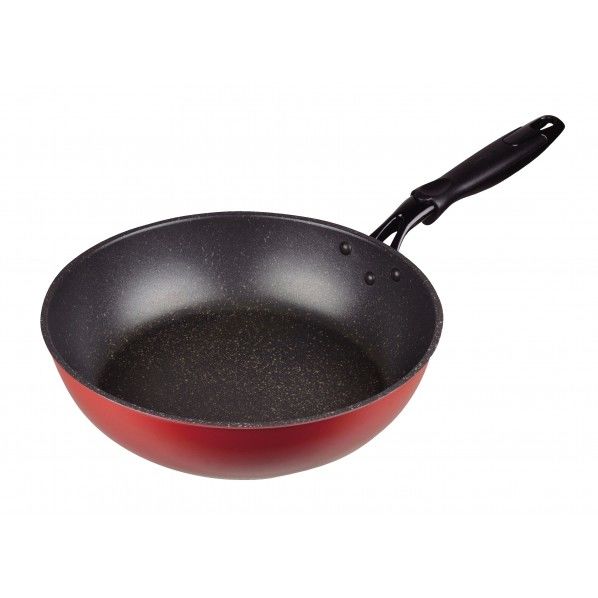 トップマーブル テフロンプラチナ加工いため鍋 28cm