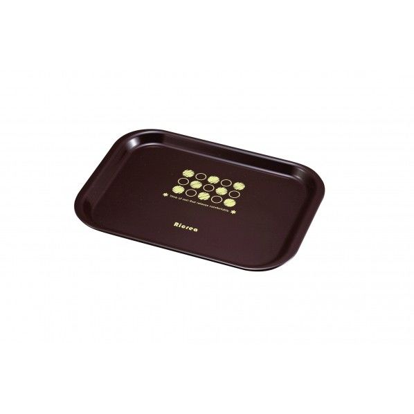 リクレア 角型トレー ブラウン 300×220×18mm K-6086 1個