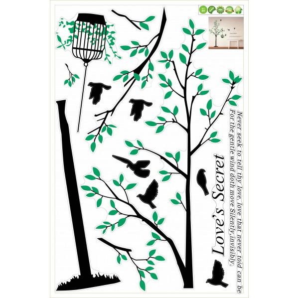 ウォールステッカー Love's Secret AY-811 N-8140 1個